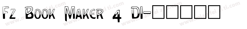 Fz Book Maker 4 DI字体转换